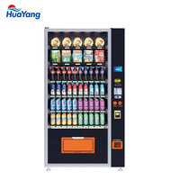 Máquina Expendedora de Bebidas Heladas Totalmente Automática con Pantalla Táctil de 7 Pulgadas, Múltiples Opciones de Pago, Capacidad de 300-600 Unidades