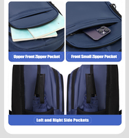 Sac à dos personnalisé en gros grande capacité pour ordinateur de voyage d'affaires loisirs multifonctionnel étanche Oxford pour ordinateur portable