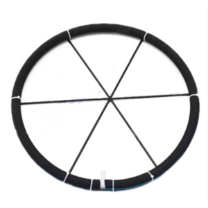 D50 Plastic Coated Flat Iron Frame Microporous Aeration Plate Aquaculture Oxygenation Equipment 50cm - Product Image 4