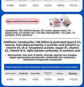 Số lượng lớn 85g hạt miễn phí mèo thực phẩm ướt lon-Con người cấp gà vú cao Protein thấp Carb công thức - Product Image 4