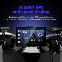 Nouvel écran tactile de navigation universel pour moto de 6,2 pouces, étanche IP67, support à dégagement rapide, CarPlay sans fil, Android Auto 1080P