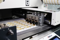 Cortadora de Etiquetas Digital VD320F, Máquina de Corte de Rollo, Ancho de Corte 320 mm, Máquina Cortadora con Alimentación Automática, Plotter de Corte de Papel