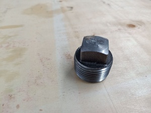 Cắm nhà sản xuất thép không gỉ SS 304 316 ASME b16.11 3 "NPT giả mạo phụ kiện đường ống giả mạo cắm nam chủ đề vuông đầu cắm - Product Image 6