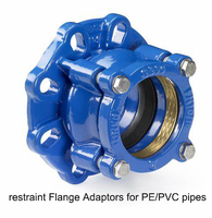 Connecteur de tube en acier inoxydable à double bride détachable de haute qualité pour transmission de force, pour alimentation en eau basse pression et drainage