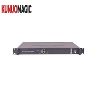 Transmodulador de TV por Cable KUNUOMAGIC Digital Multicanal FTA a RF DVB-T ISDB-T DVB-C con Puertos Gigabit Ethernet