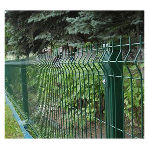 Valla de malla de alambre soldada curvada 3D de protección de seguridad recubierta de PVC a precio de fábrica - Product Image 3