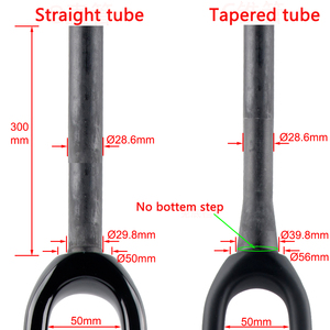 Nouvelle <span class=keywords><strong>fourche</strong></span> de vélo de route/gravel 700C UD entièrement en fibre de carbone, pour <span class=keywords><strong>cyclocross</strong></span>, avec frein à <span class=keywords><strong>disque</strong></span> plat, QR, tige droite et conique - Product Image 6