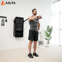 Station multifonctionnelle commerciale, système de Fitness Portable de musculation mural