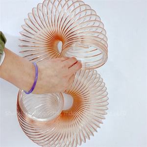 Colector de polvo de <span class=keywords><strong>manguera</strong></span> de alambre de acero PU transparente con flexibilidad de alta presión y larga vida útil duradera - Product Image 1