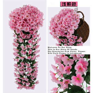 Guirlande d'hortensias artificiels légers d'été, 18 têtes, fleurs en soie pour décoration murale de mariage et balcon - Product Image 5