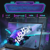 Wooking K7 Ryzen Edition R7 255 173-inci RTX 5060 Grafis Khusus Konfigurasi Tinggi 165Hz 2.5K SSD WiFi 6 Octa Core RGB Backlit
