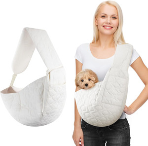 Free Sample Wholesale Hamster Sling Bag Sturdy Cotton Adjustable Waterproof Windproof <b>Pet</b> <b>Carrier</b> for Small <b>Pets</b> - Product Image 1
