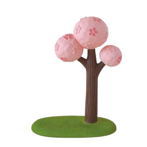 Qingh Zakka Sundries, Arbre de cerisier en fleurs, Accessoires de scène pour filles, Cadeaux décoratifs, Artisanat en résine, Petites décorations - Product Image 5