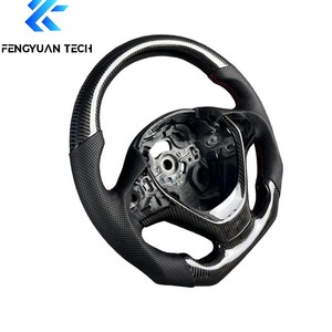 Volante de Fibra de Carbono con Luces LED para <span class=keywords><strong>BMW</strong></span> E46 M3 Touring Interior Coupw 328i 330i Ci Xi 2000 2001 <span class=keywords><strong>2002</strong></span> 2003 2004 2005 - Product Image 4
