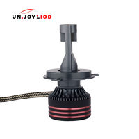 Nouveaux phares LED les plus lumineux, ampoules LED H4 pour voiture, 65W 6500K