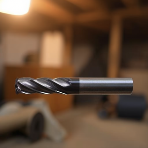 Fresa de carburo Ttake Ta1426 con recubrimiento Nano TiAln, helicoidal de 30 grados, tórica, 4 filos - Product Image 3