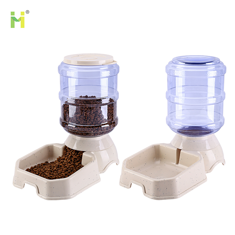 Luxury Smart Automatic Pet Dog Cat Food Water Dispenser Bottle Bowl Pet Feeder