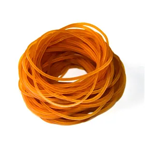 Per impacchettare fascia di gomma naturale colorata vegetale elastico elastico resistente