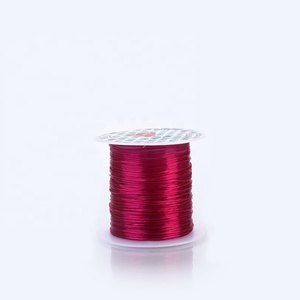 Tùy chỉnh Hàn Quốc vòng phẳng căng đàn hồi dây chuỗi bán buôn đầy màu sắc 10m đàn hồi Bead Wire Rope trang sức phụ kiện - Product Image 6