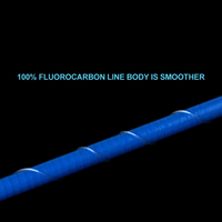 Ligne de pêche tressée plus lisse ligne flottante fil de pêche à la carpe matériel de pêche nouvelle ligne en Nylon OEM 300 mètres boîte évier niveau 5 pièces