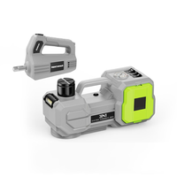 Cric électrique sans fil multifonctionnel 5 tonnes pour changement de pneus tout-terrain en acier allié 180W DC12V alimenté par batterie, hauteur de levage max. 45cm
