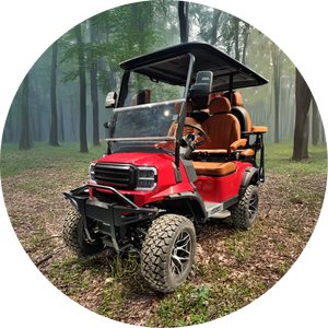 Wholesale 6 Seater Passenger 4 Wheel 7500W Electric 4X4 Hunting Golf Cart - Product Image 3