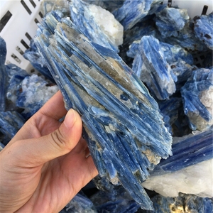 Sinyore Cristal de Quartz Naturel <span class=keywords><strong>Cyanite</strong></span> Bleue Brute, Spécimen Minéral pour <span class=keywords><strong>la</strong></span> Décoration Artistique et <span class=keywords><strong>la</strong></span> Collection Feng Shui - Product Image 6