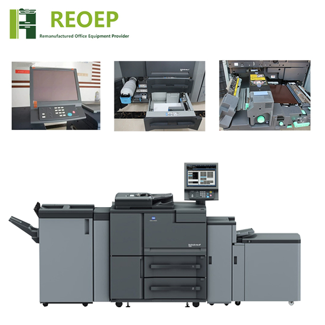 REOEP Monochrome Production Photocopy Machine Printer for Bizhub Konica minolta PRO 1100 Printer Scanner