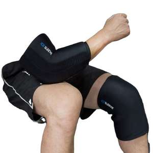 Paquete de Terapia de Frío y Calor, Mangas de Compresión para Rodilla y Brazo con Correa, Ideas para Hombres y Mujeres, Voleibol - Product Image 2