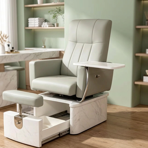 Nail pedicure <b>chair</b> A special electric <b>chair</b> for nail salons designed for foot massage and nail care Beauty and nail bath <b>sofa</b> - Product Image 1