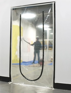 <b>Plastic</b> Zipper Door Dust Containment Door Kit <b>Plastic</b> Dust Barrier - Product Image 2