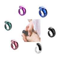 Anillo Tasbih Inteligente Equantu con Carga Inalámbrica para Recordatorio de Oración por Bluetooth y Contador de Zikr
