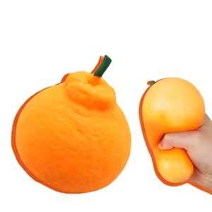 Juguete Antiestrés de TPR con Simulación Creativa de Naranja Fea, Divertido, Esponjoso, de Rebote Lento, Venta al por Mayor - Product Image 1