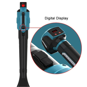 เครื่องเป่าลมไร้สาย 20V มอเตอร์ไร้แปรงถ่าน สำหรับงานอุตสาหกรรม พร้อมแบตเตอรี่ 1500mAh ความเร็วลม 46.5 ม./วินาที สำหรับเป่าใบไม้และหิมะ - Product Image 3