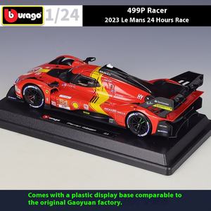 Bburago 1:24 Modèles moulés sous pression <span class=keywords><strong>2023</strong></span> Saison Le <span class=keywords><strong>Mans</strong></span> 24 Heures Endurance Race 499P Racing Car #50 #51 Alloy Diecast Toy Car Model - Product Image 3