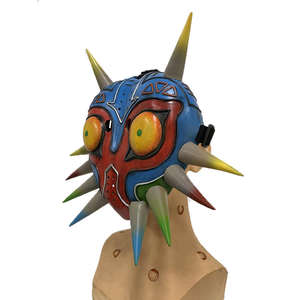 Masque en latex peint Legend of <span class=keywords><strong>Zelda</strong></span> pour Halloween, casque de haute qualité écologique, accessoires de déguisement pour fête - Product Image 3