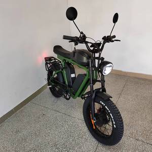 Vélo électrique à double moteur 2000W, <span class=keywords><strong>triple</strong></span> batterie 52V, 70Ah, suspension complète, frein hydraulique, pneu à longue portée, cadre en aluminium - Product Image 3