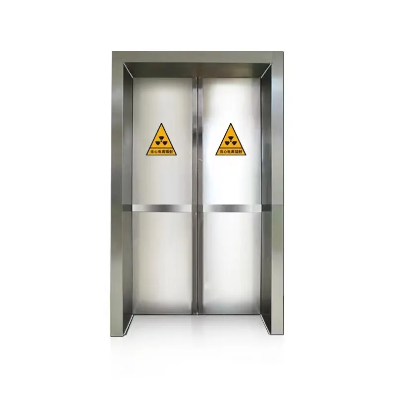 Ct Room Radiation Protective X-Ray Stainless Steel Shielding Automatic Electric Sliding Door Manual Lead Door