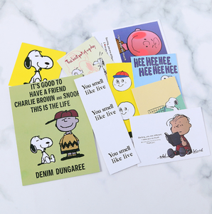 Cartes postale mignonnes de décoration murale, en forme de cœur, pour filles, dessin animé - Product Image 2