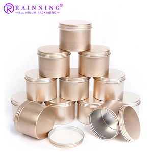 Kim Loại Hộp Lưu Trữ 4Oz Cấp Thực Phẩm Có Thể Tái Chế Rỗng Vòng Nhôm Hộp Trà Kim Loại Tin Nhôm Tin Có Thể Tùy Chỉnh - Product Image 1