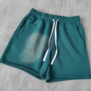 กางเกงขาสั้นผ้าฝ้ายจีเอสเอ็มสำหรับผู้ชายผ้าเปียกเปียกเปียกแบบผูกเชือกแข็งแรงเป็นมิตรกับสิ่งแวดล้อม - Product Image 1