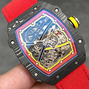 Montre mécanique tourbillon ultra-fine pour <span class=keywords><strong>homme</strong></span>, édition limitée, boîtier en fibre de carbone de 7,8 mm avec verre saphir, automatique - Product Image 2