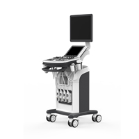 Equipo de Ultrasonido Doppler Color 4D HD para Diagnóstico Clínico, Montado en Carro, para Uso Humano y Veterinario