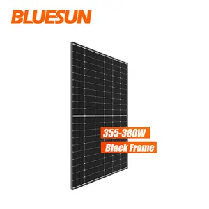 Black Frame Solar Panel Construction Solar Panel Monocrystalline 330W 380W Solar Panels In Uae small size