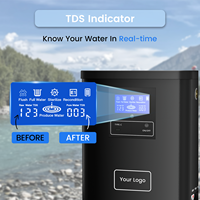 Système de purification d'eau électrique portable par osmose inverse, filtre pour éliminer les virus, le fluorure, les bactéries, les microplastiques et les métaux lourds