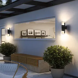 Ucuz 7w 10w Ip65 oturma odası için Modern Deco yatak odası Nordic otel ev kapalı açık hava Led duvar lambası