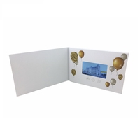 Haute qualité 4.3 pouces A5 LCD affichage vidéo numérique Brochure livre nouvelles fournitures de fête promotionnelles en gros avec conception