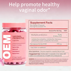 Probiotiques vaginaux pour femmes très vendus pour l'équilibre du pH avec prébiotiques, mélange de probiotiques Lactobacillus pour capsules vaginales féminines - Product Image 4
