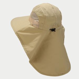 Cappello Estivo Parasole da Pesca e Montagna con Ampia Tesa e Protezione per il Collo, Asciugatura Rapida per Uomo e Donna - Product Image 4