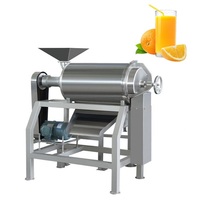 Hete Verkopende Roestvrijstalen Schroef Juicer Voor Fruit Groenten Elektrische Automatische Vruchtensap Verwerkingsmachine